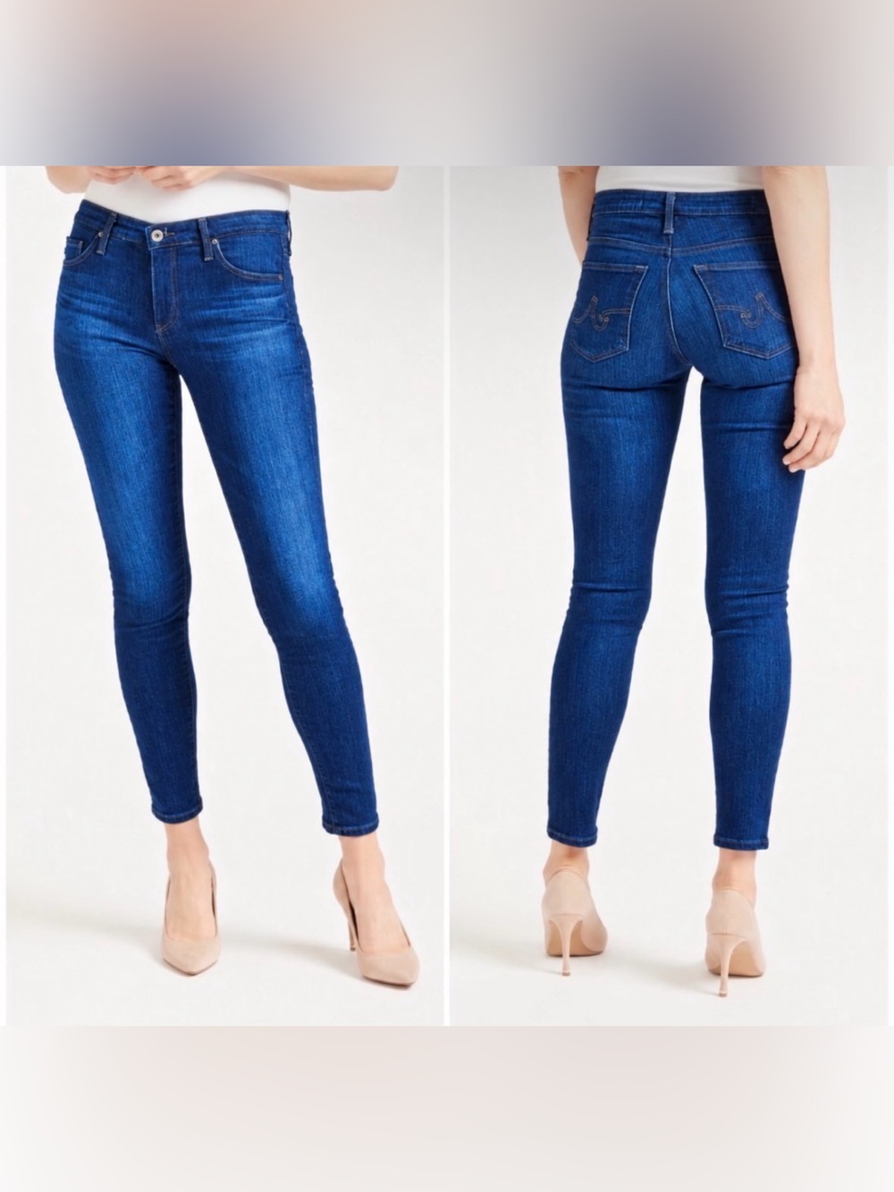 AG Adriano Goldschmied The Legging Ankle Super Skinny Jeans size 25